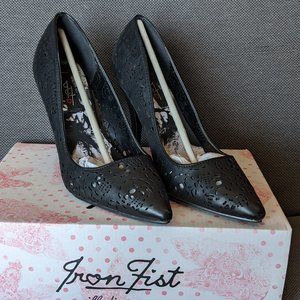 Iron Fist Shoes Skull It Out Heels